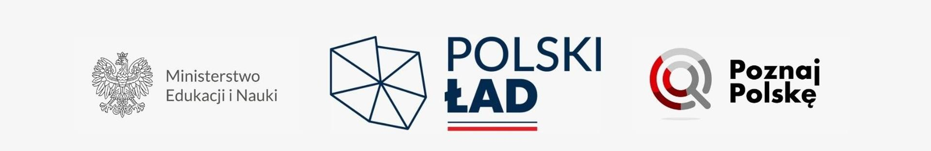 Logotyp Ministerstwo Edukacji i Nauki, Polski Ład, Poznaj Polskę