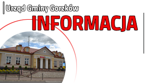 Informacja Urzędu Gminy Gorzków