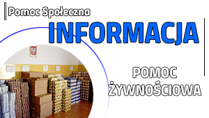 Informacja Gminnego Ośrodka Pomocy Społecznej na temat wydawania żywności