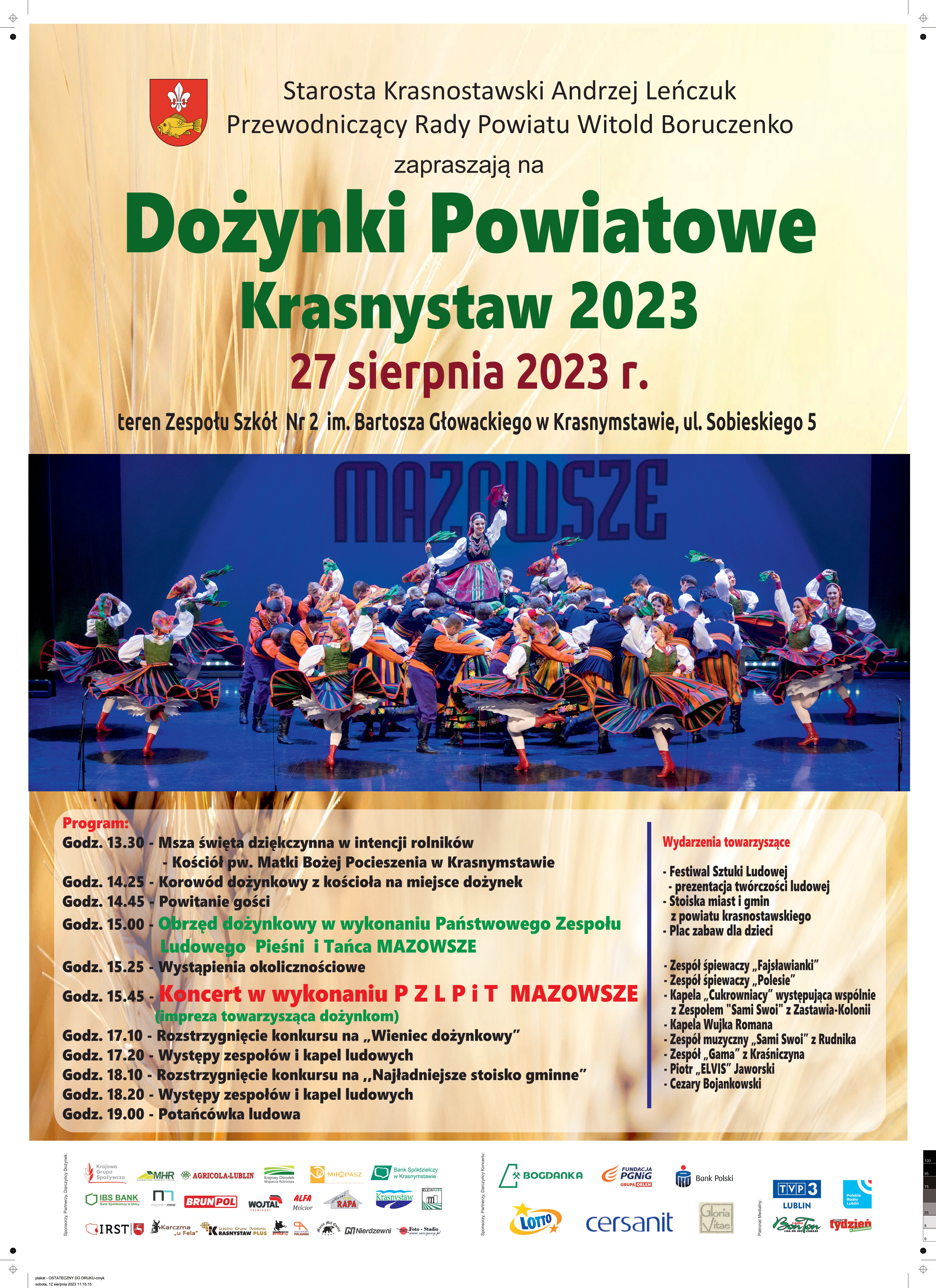 Dożynki Powiatowe 2023