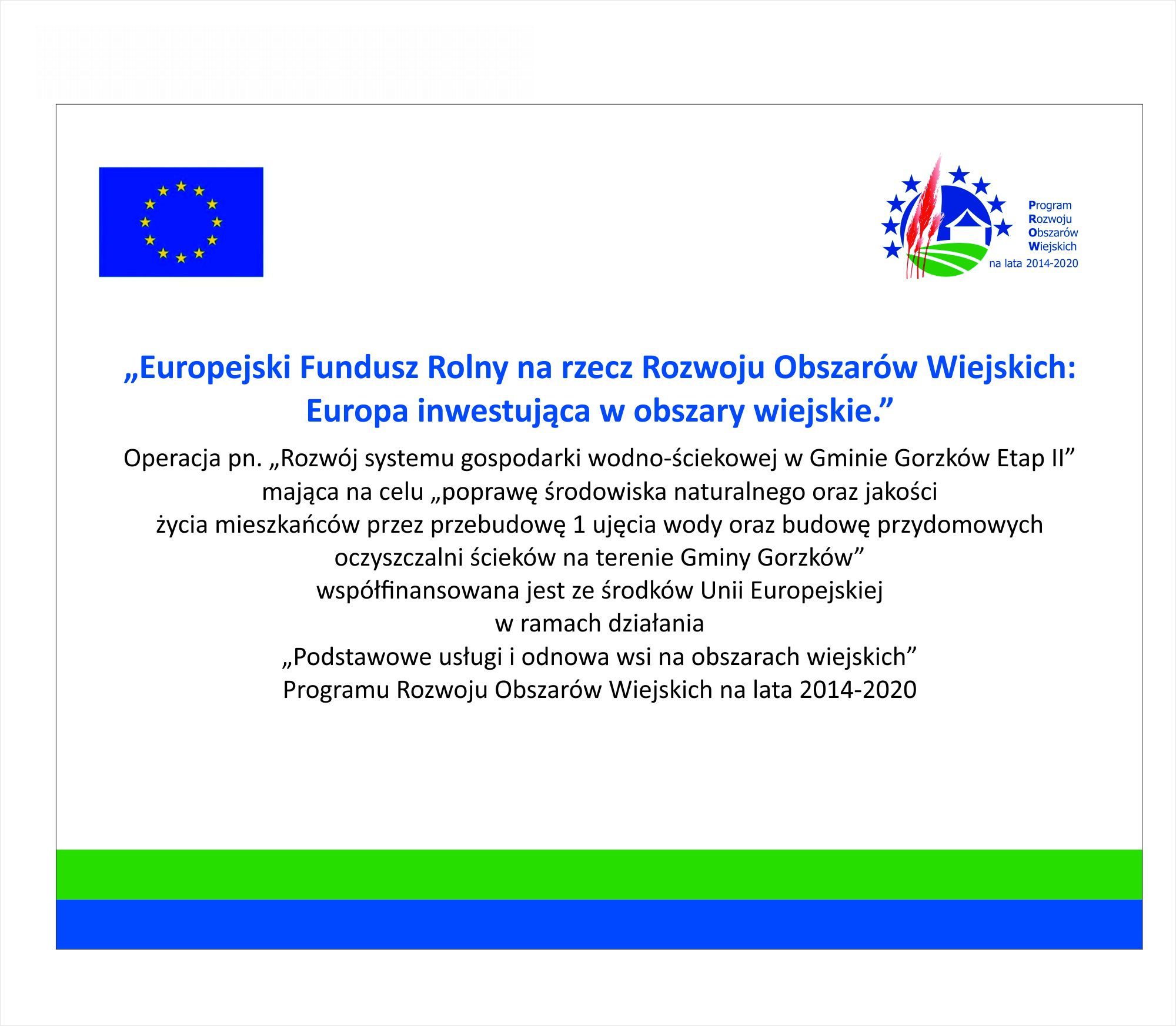 Europejski Fundusz Rolny na rzecz Rozwoju Obszarów Wiejskich