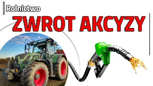 Zwrot podatku akcyzowego zawartego w cenie oleju napędowego sierpień 2023